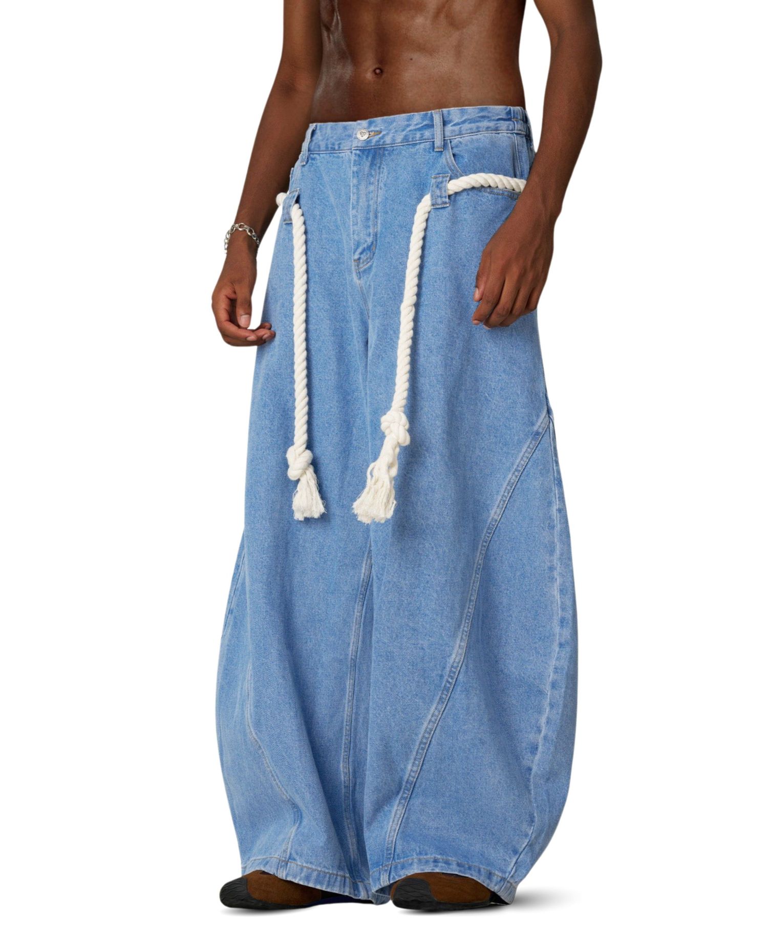 Men's Super Baggy Barrel Jeans
