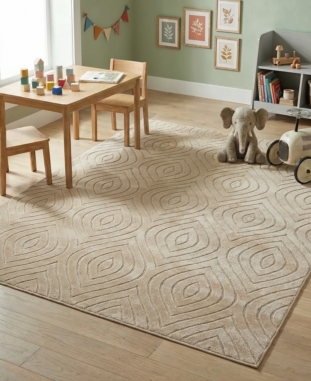 Lr Home Adonis Atl-418 7'10"x9'10" Outdoor Area Rug