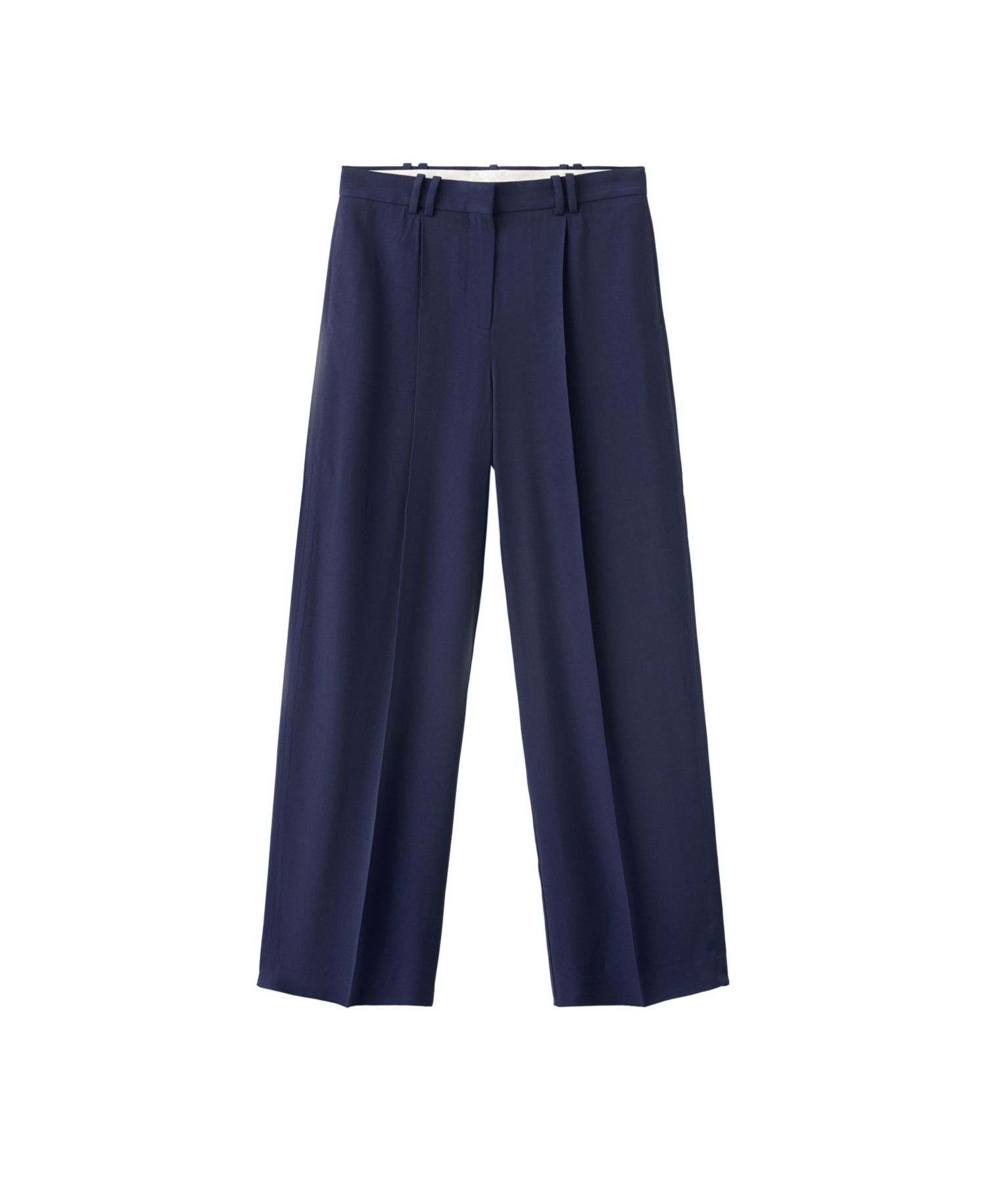 Women's Straight-Fit Pleated Pants