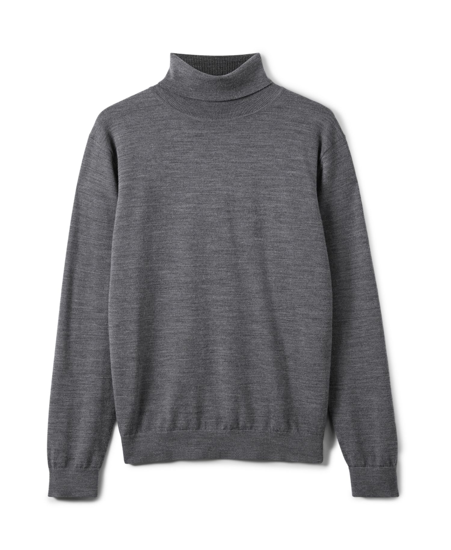 Men's Caine Merino Wool Turtleneck Slim-Fit Sweater