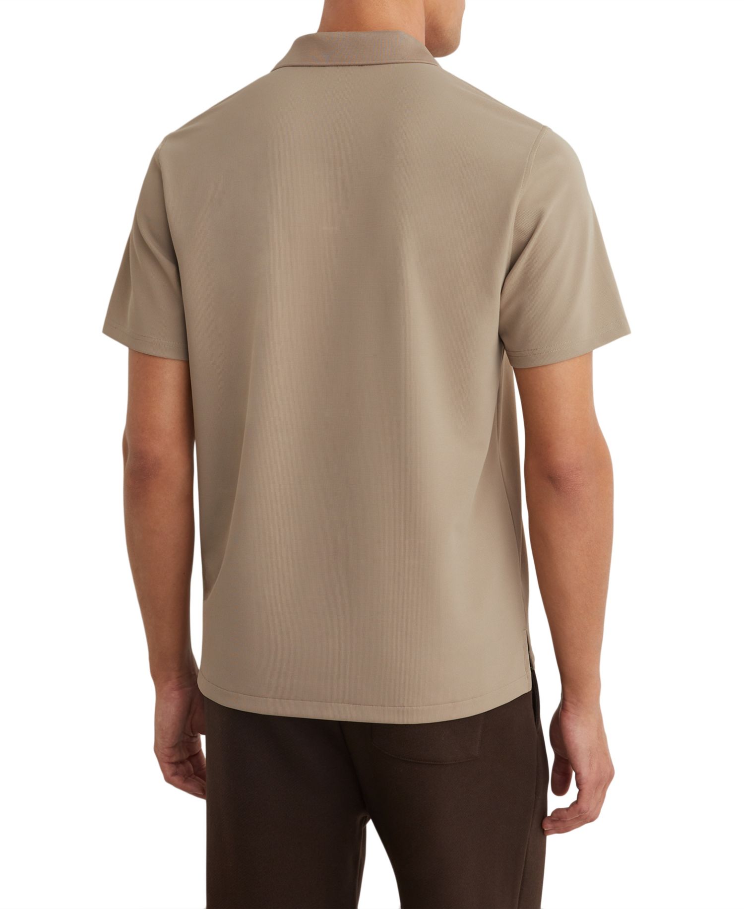 Men's Dover Slim-Fit Textured Stretch Polo Shirt