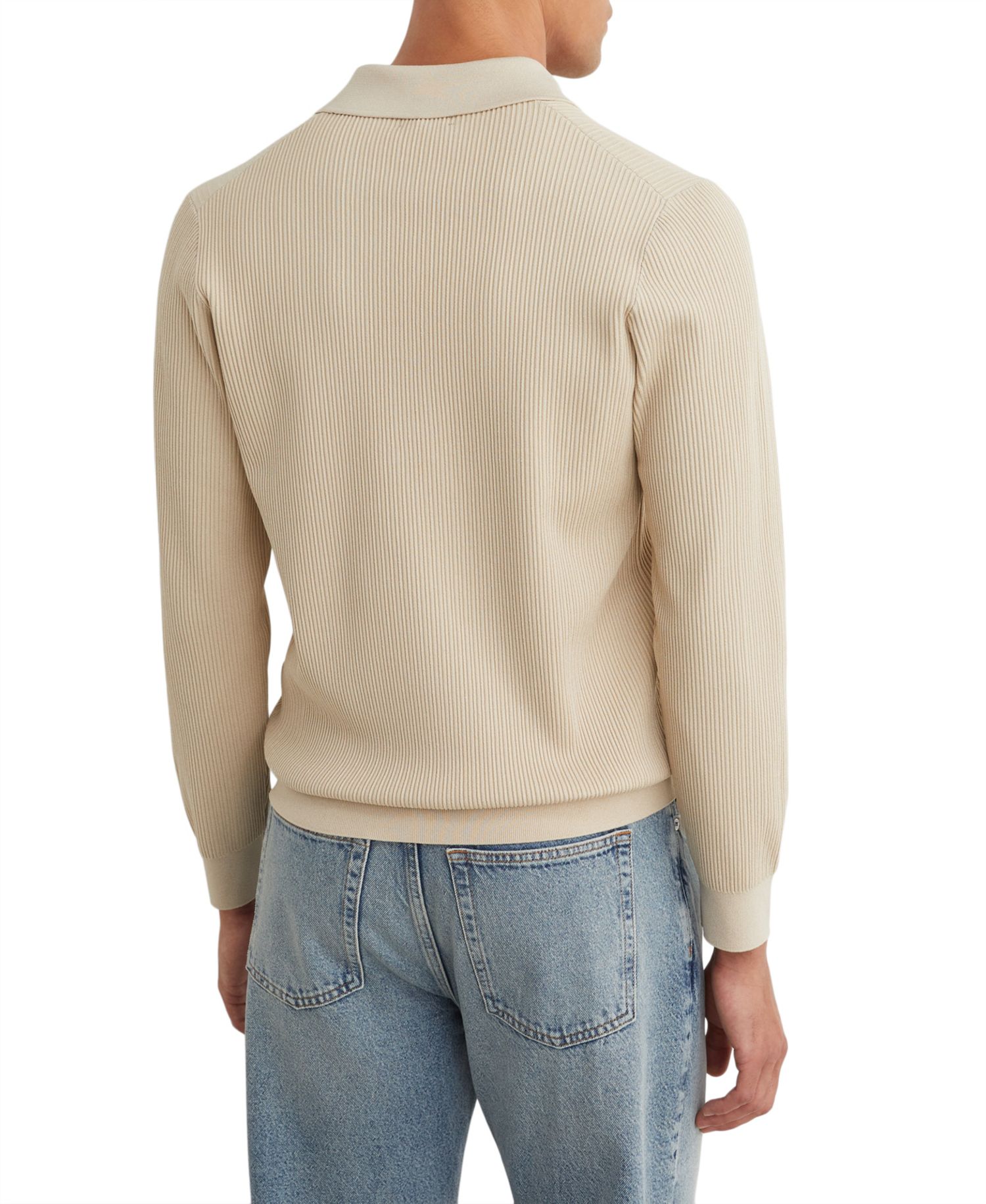Men's Admiral Ribbed Polo Shirt