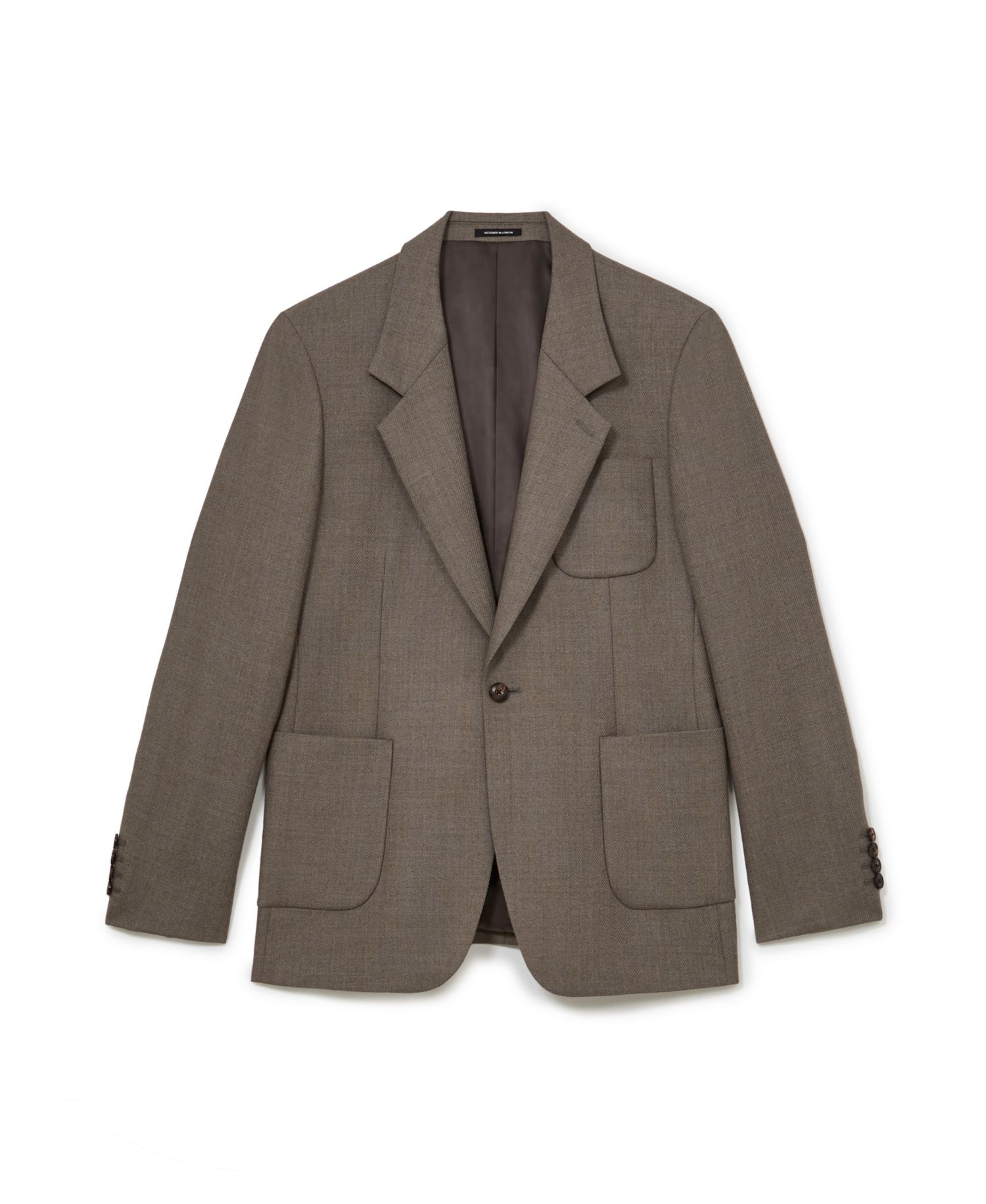 Men's Terrain Relaxed-Fit Wool-Blend Twill Single-Breasted Blazer