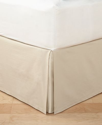 Hotel Collection Distressed Chevron Queen Bedskirt, Created for Macy's ...
