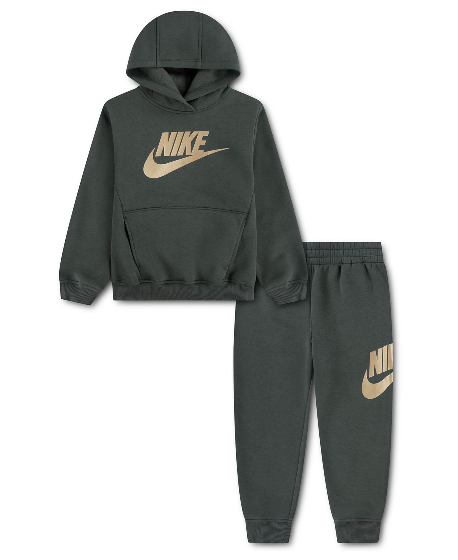 Boys' 2T-7 Fleece Logo Hoodie and Sweatpants, 2-Piece Set