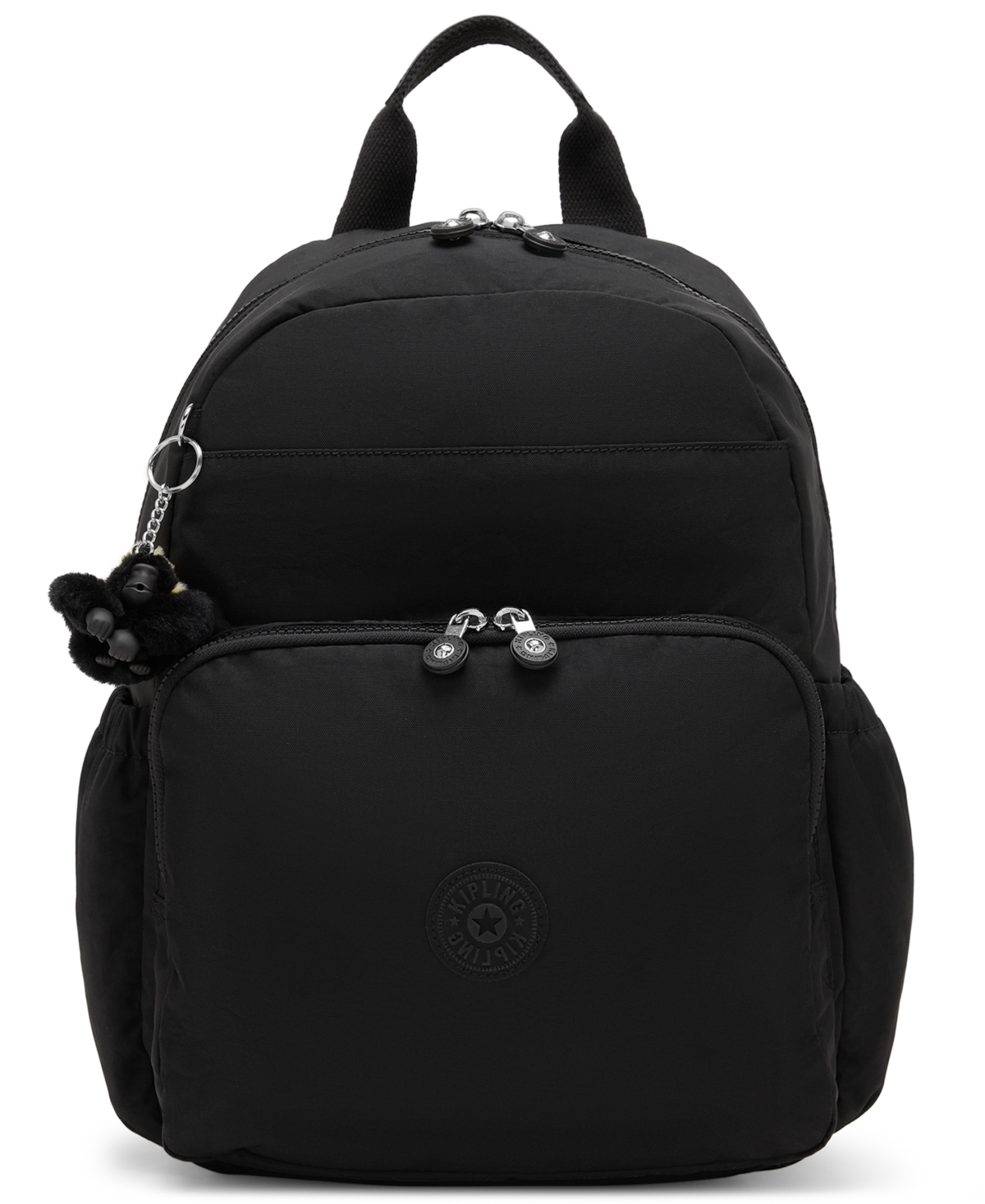 Kipling Maisie Medium Diaper Backpack In Tiny Black Noir