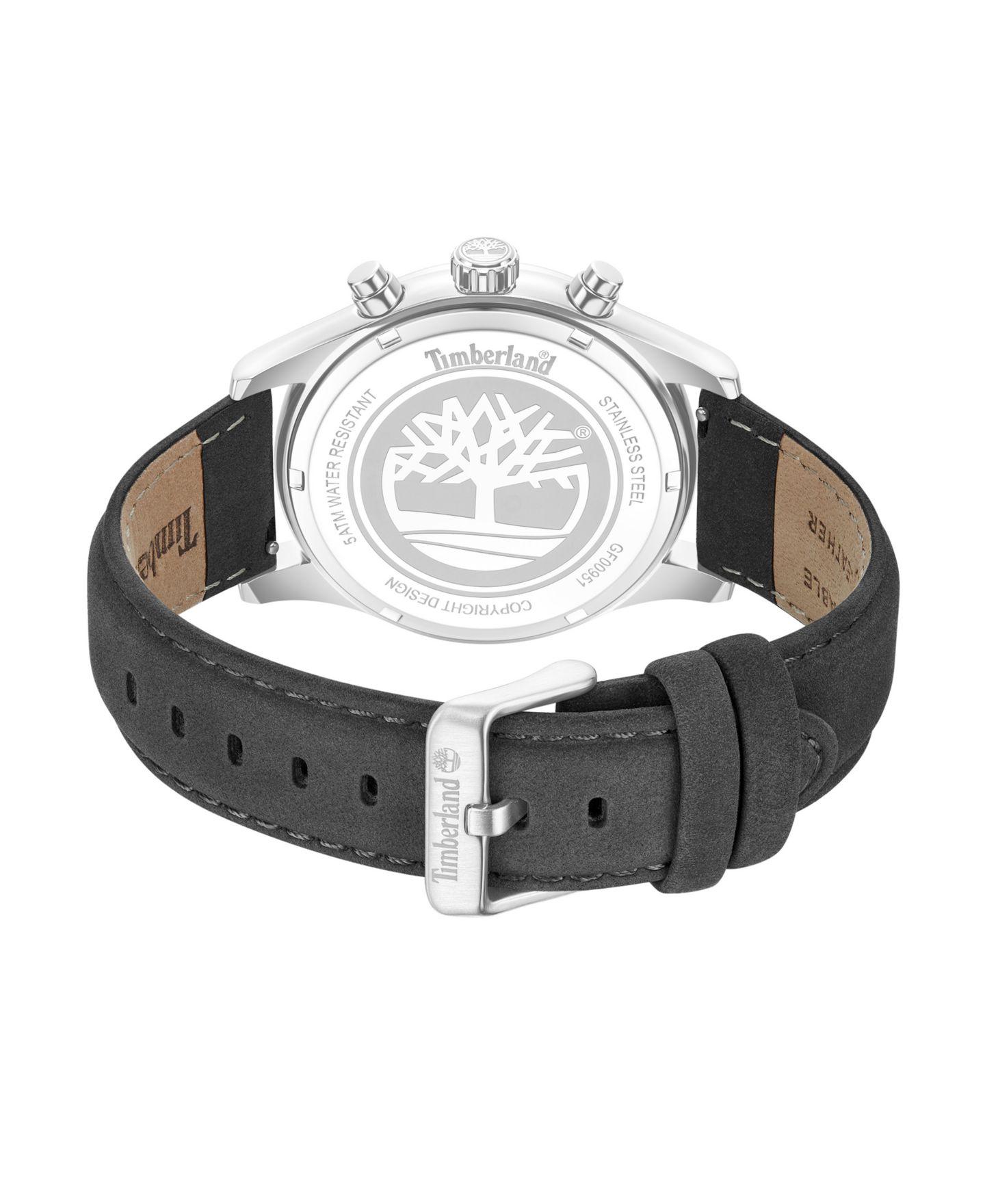 Мужские часы Timberland Chronograph Ashmont Sport Leather 44mm — фото 3