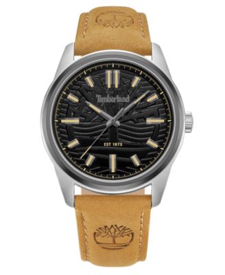 Men's Northbridge Quartz Leather Watch 45mm