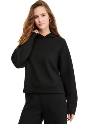 Petite Scuba Pullover Long-Sleeve Hoodie