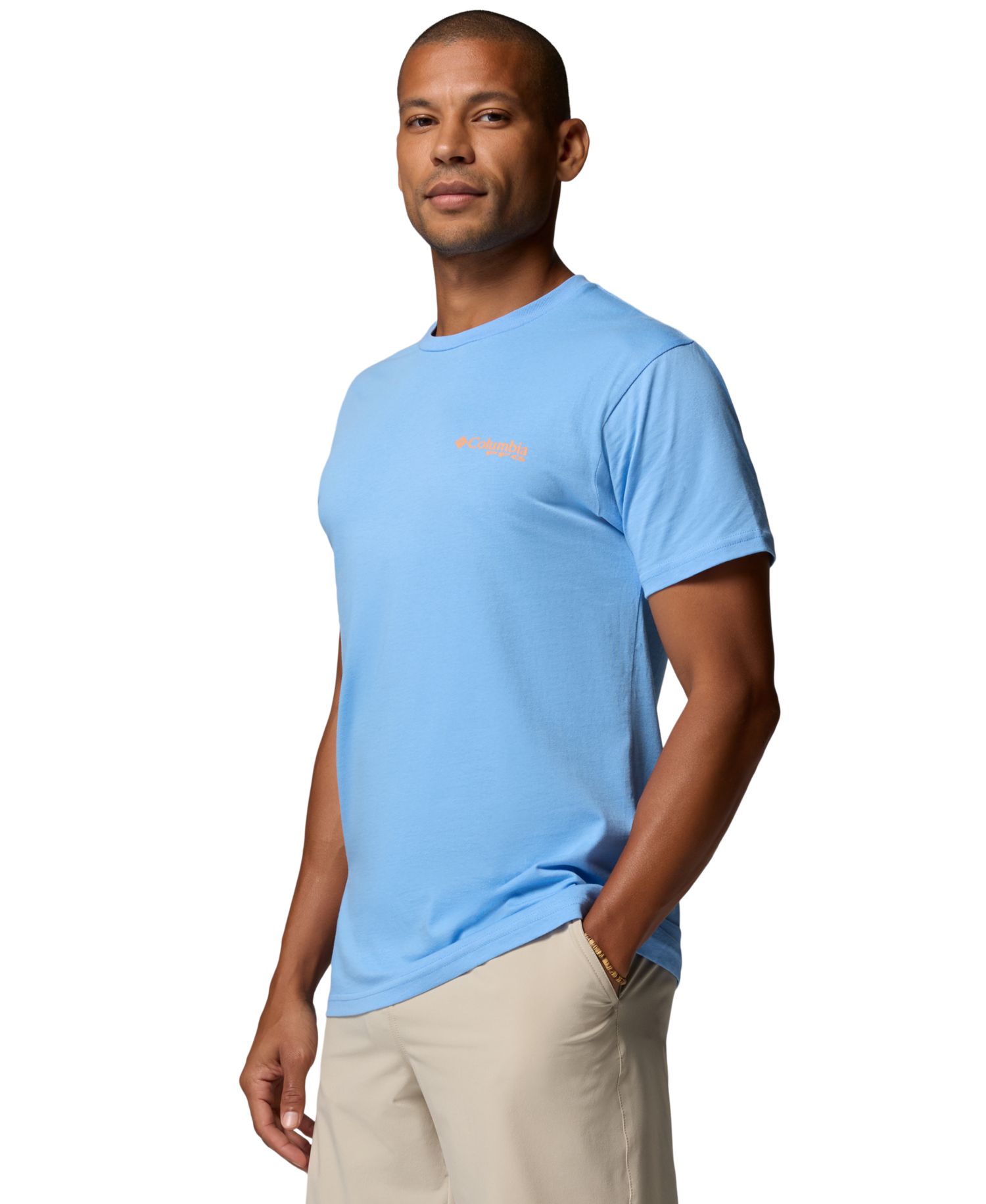 Men's Fishing Bosch Crewneck Graphic T-Shirt