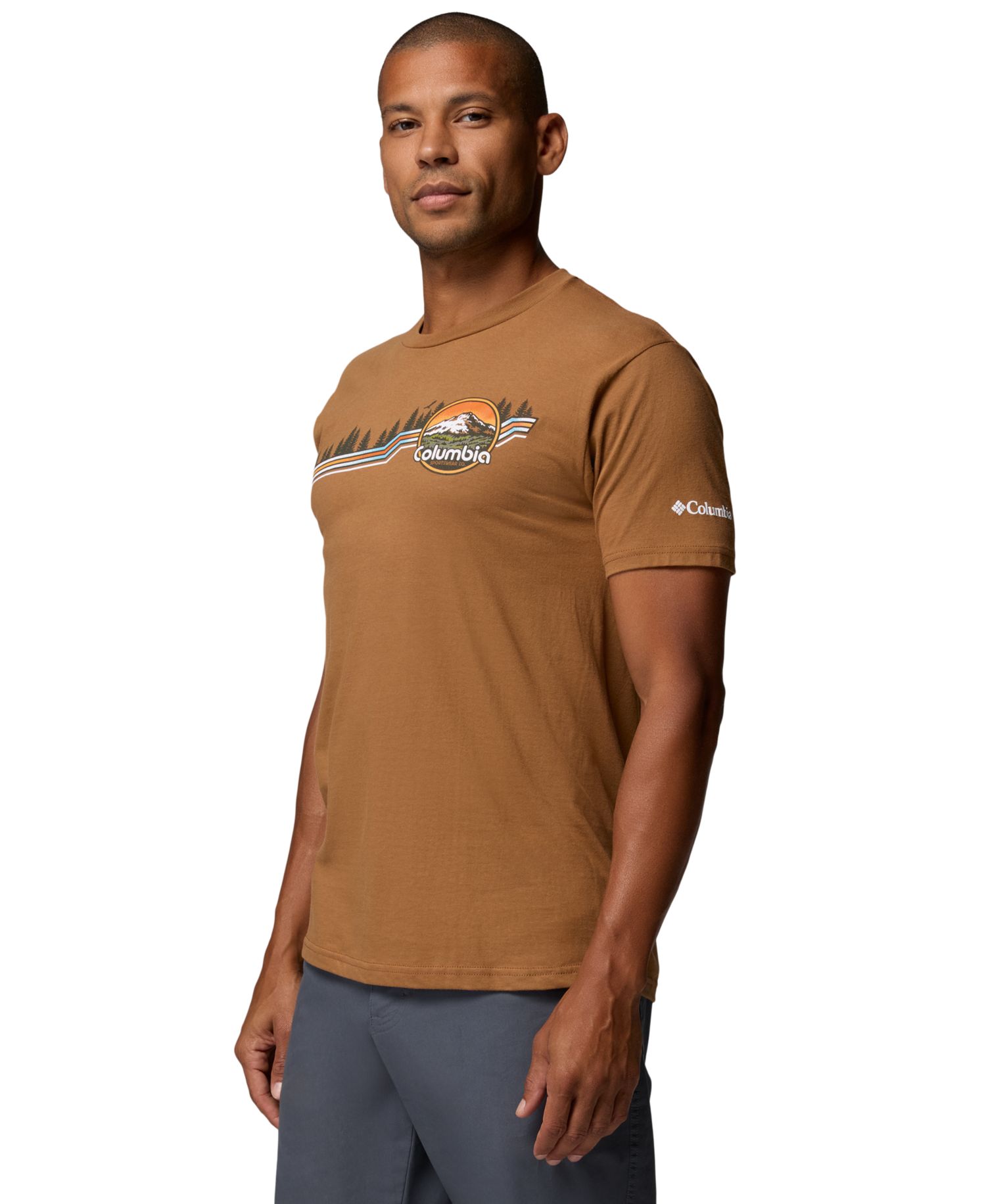 Men's Pioneer Peak Regular-Fit Graphic T-Shirt