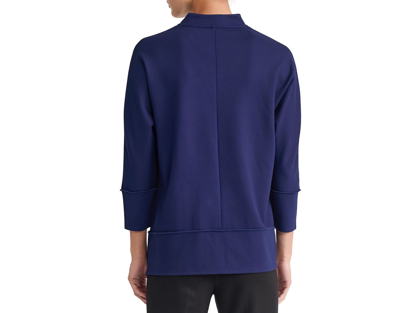 Женский топ Jones New York Johnny Collar Top, цвет: Ягодный красный — фото 7