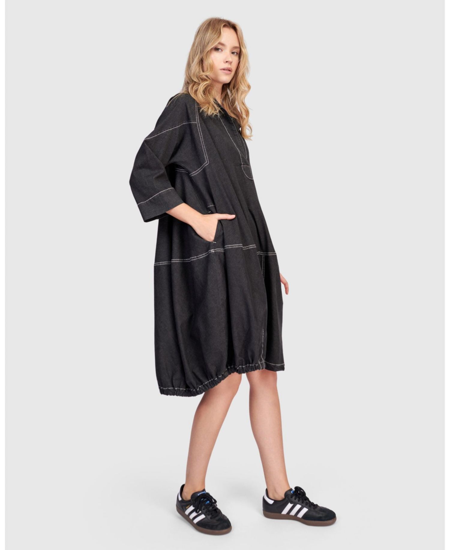 Women's Panama Oversized Shirt Dress