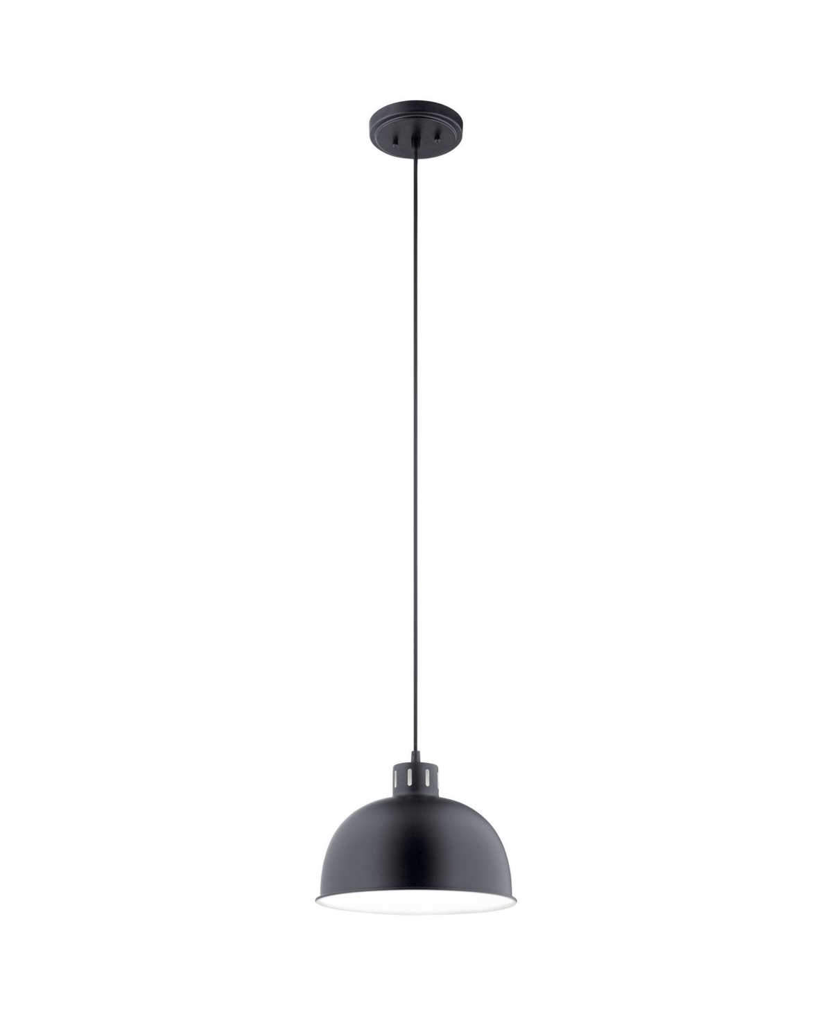 Kichler Zailey 11 1/2" Wide Black Mini Pendant