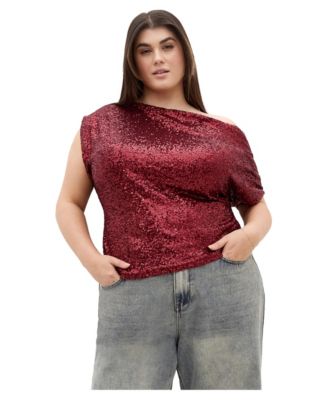 Women's Adorn Sequin Top
