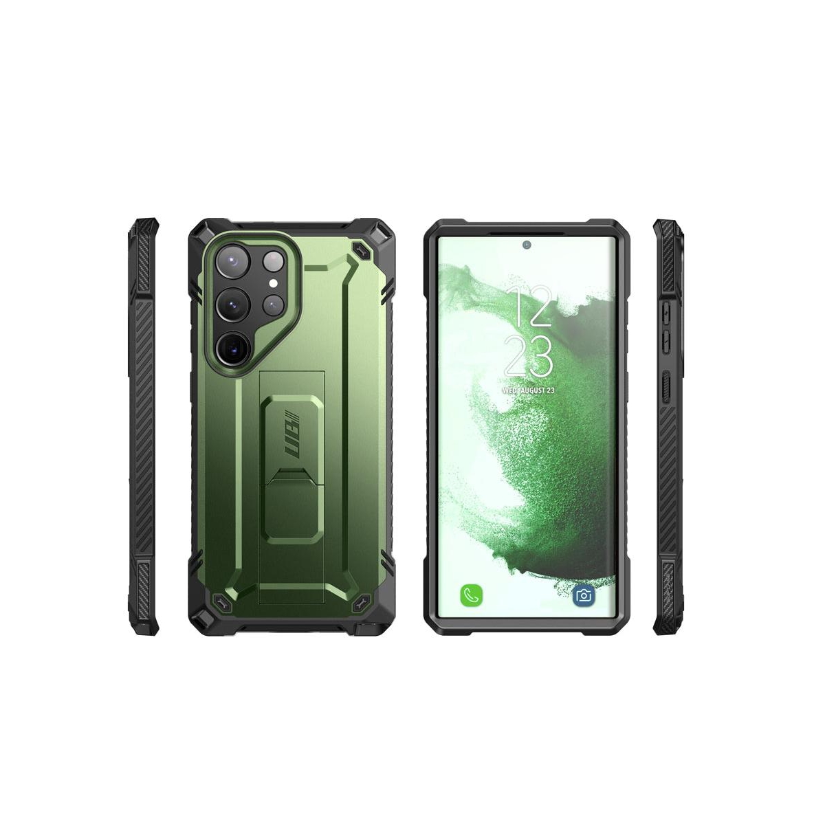 Supcase Unicorn Beetle Rugged Shockproof Case [Compatible] Samsung Galaxy S23 Ultra - Dark Green