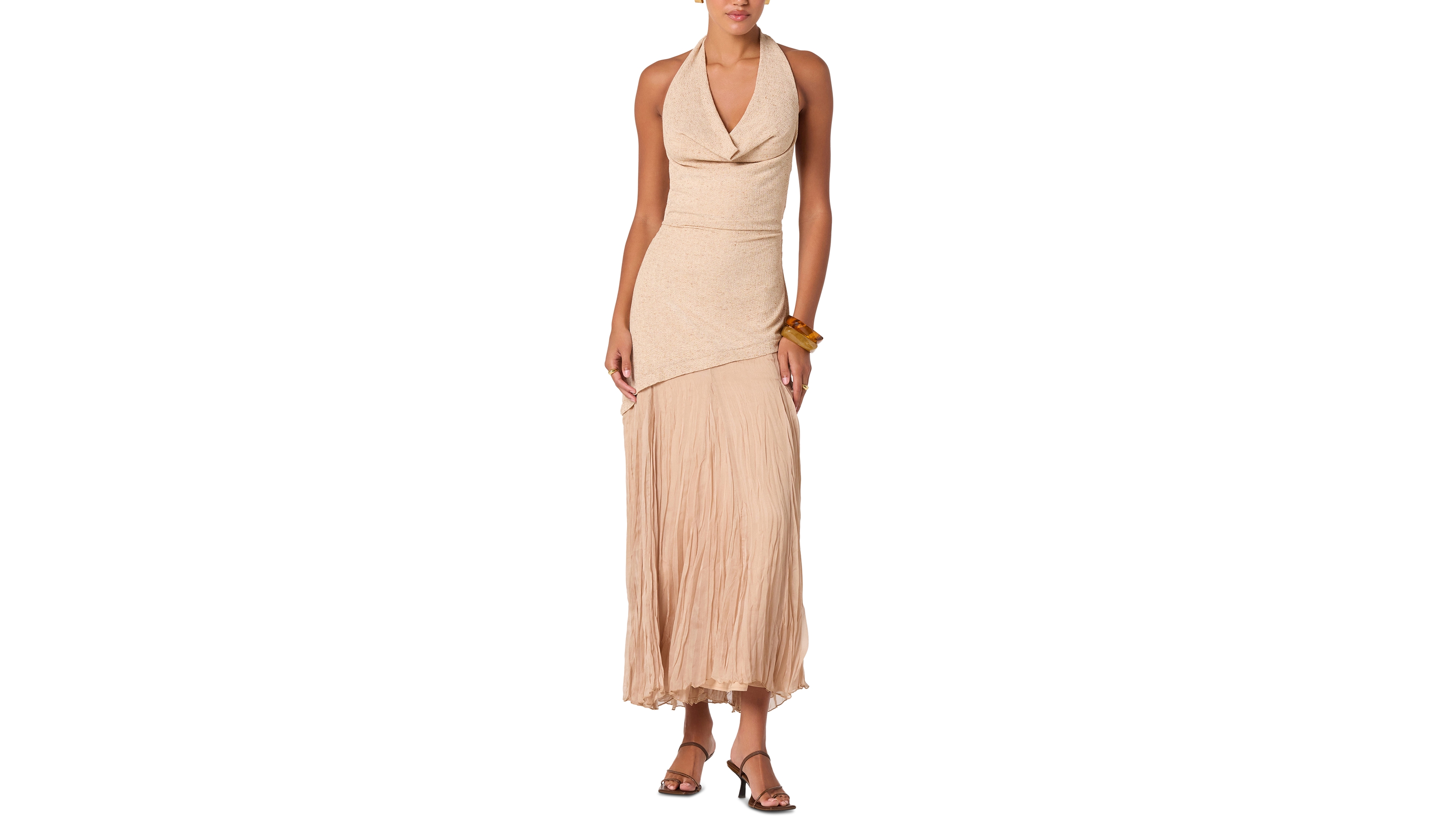 Astr the Label Women's Halter Neck Dress