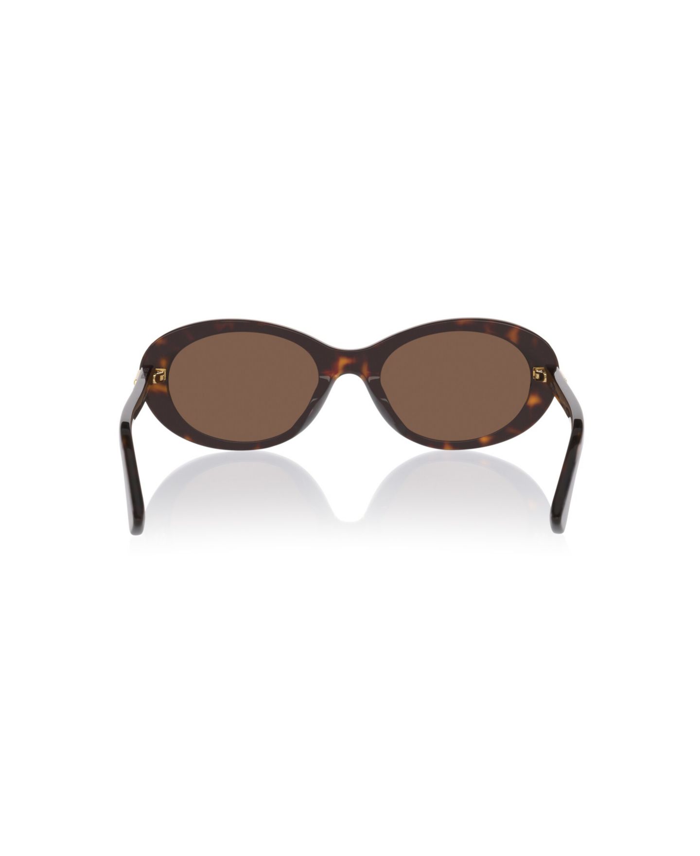 Женские солнцезащитные очки Bottega Veneta Round Low-Bridge BV1415SK, цвет: Чёрный — фото 7