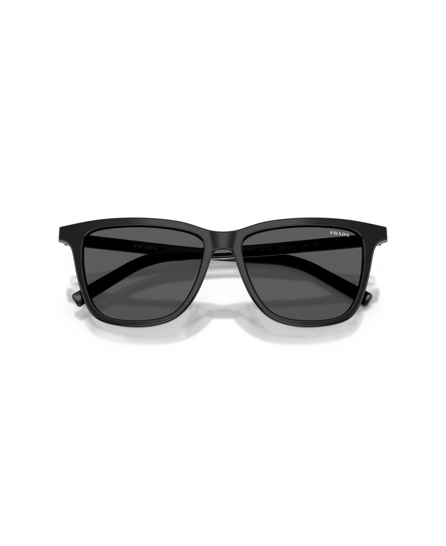 Женские солнцезащитные очки Prada Square Sunglasses PR D18SD, цвет: Чёрный — фото 5