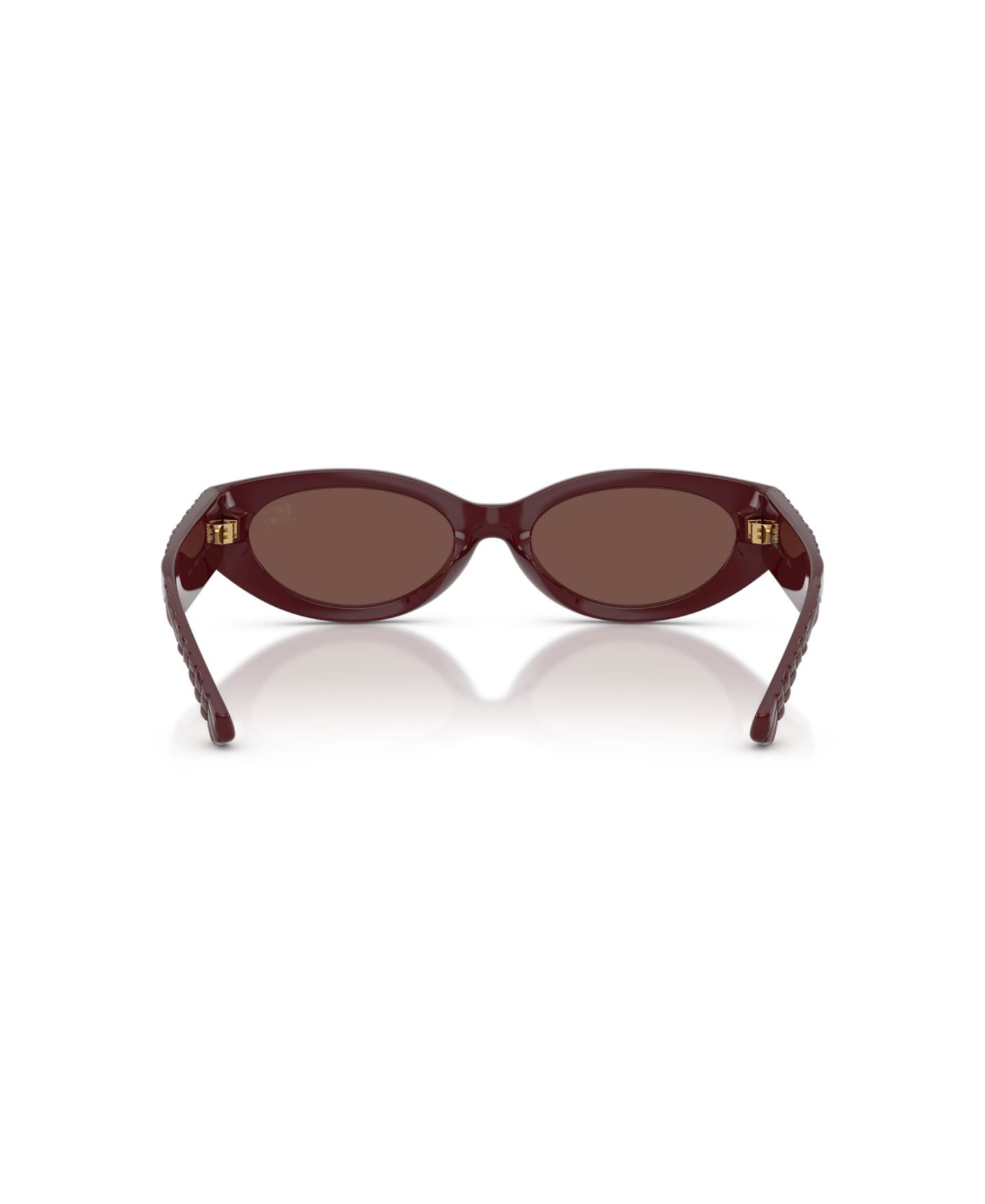 Женские солнцезащитные очки Burberry Cat Eye Sunglasses BE4505U, цвет: Бордо — фото 5