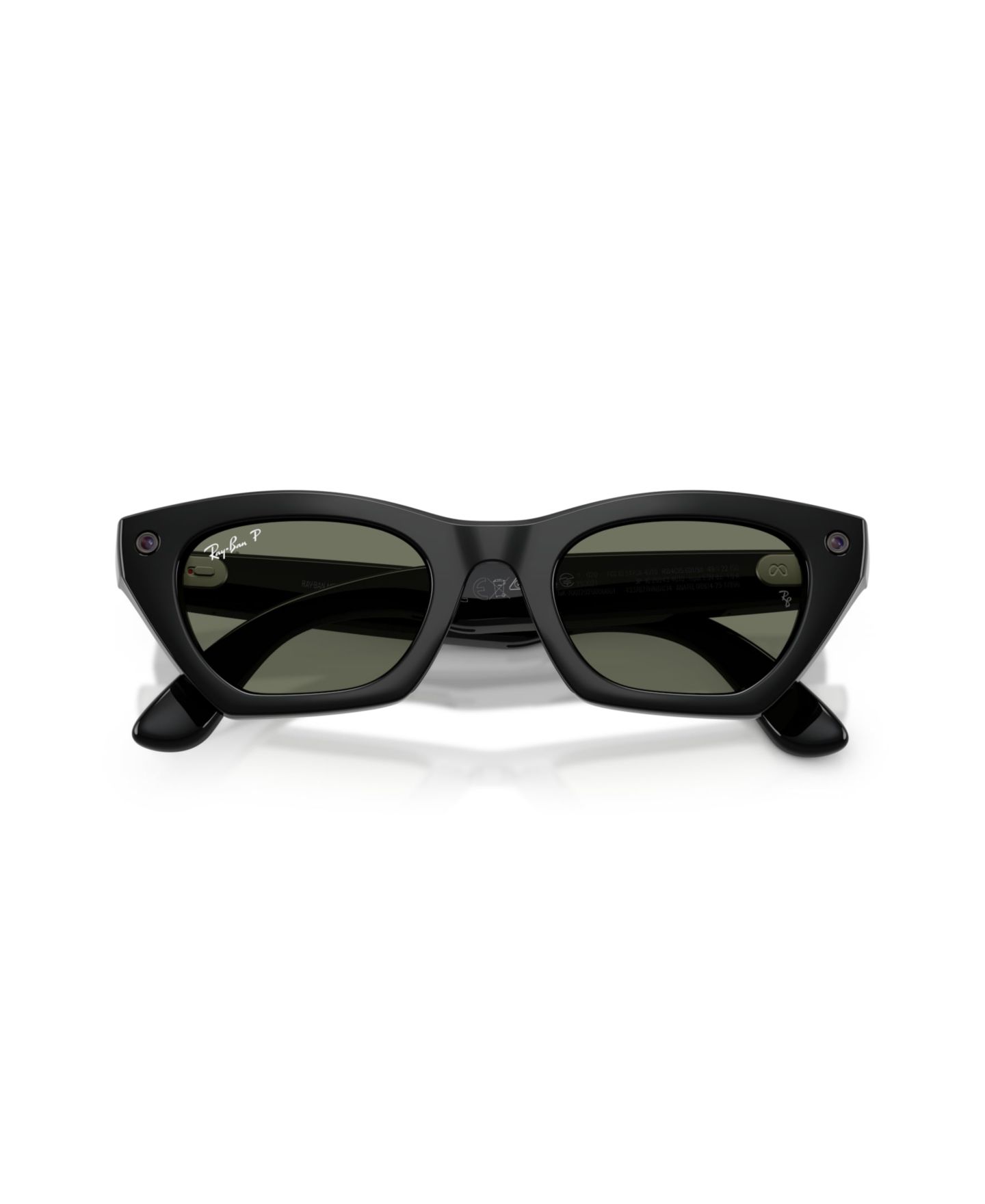 Поляризованные смарт-очки Ray-Ban Meta Gen 3 Cat-Eye Zena RW4015 унисекс с ИИ, цвет: Блестящий — фото 5