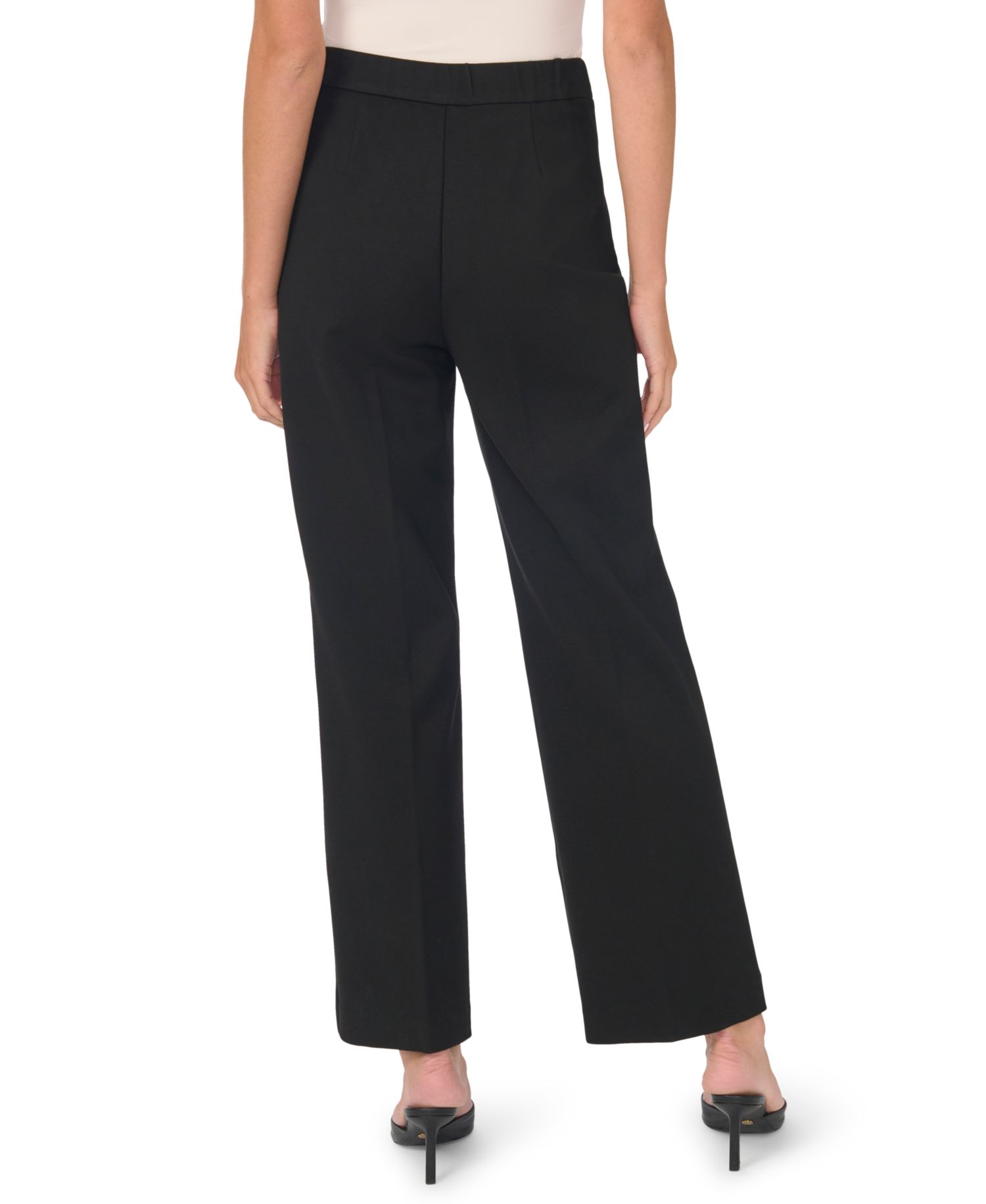 Women's Mid Rise Wide Leg Pants