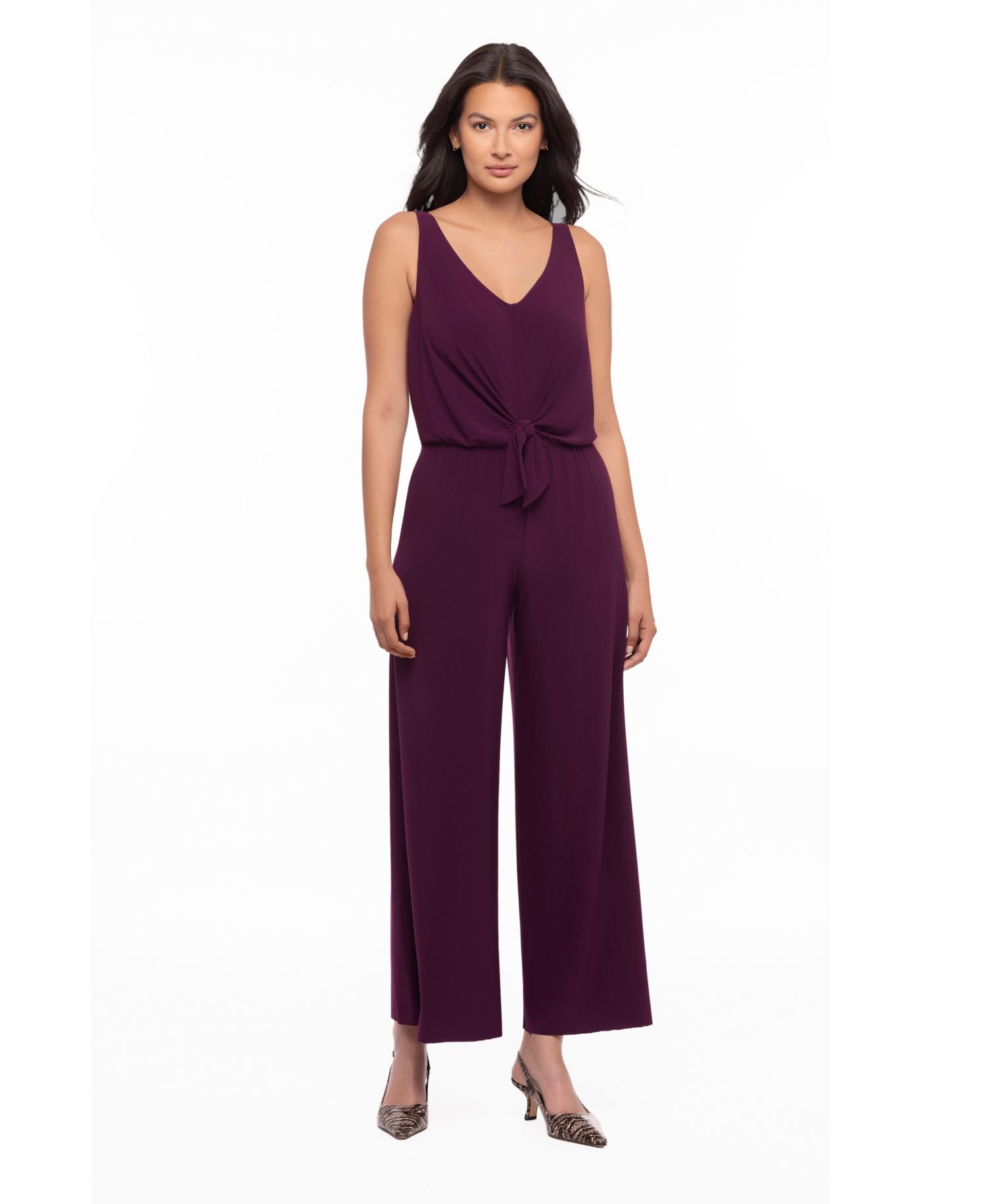 Women's V-Neck Shaping Jumpsuit