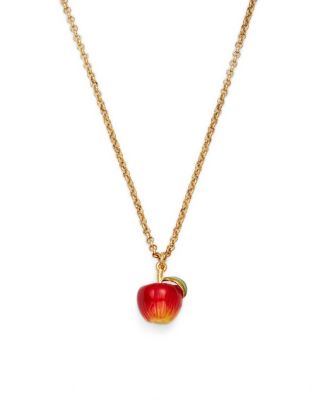 Apple Necklace in Gold