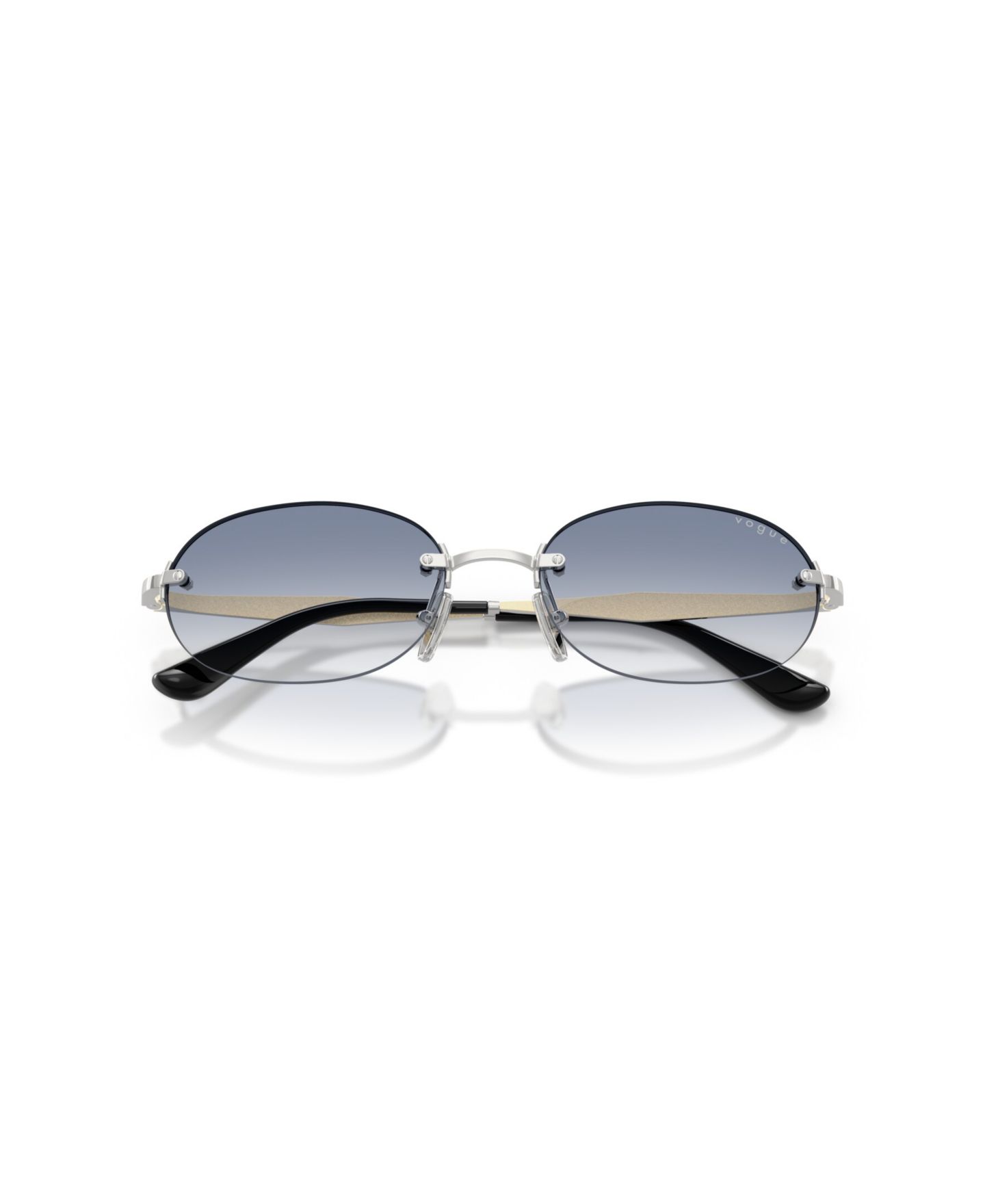 Женские солнцезащитные очки Vogue Eyewear Sunglasses, VO4342S, цвет: Золотой — фото 32