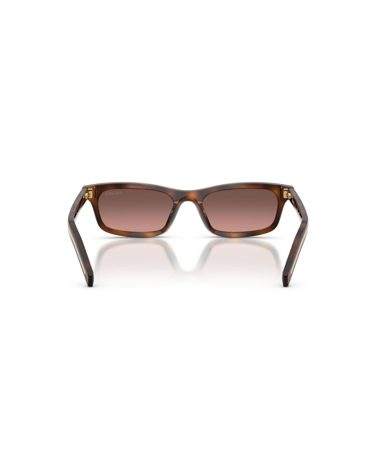 Женские солнцезащитные очки PRADA Sunglasses, PR D05S, цвет: Чёрный — фото 9