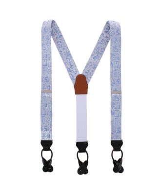 Medical Alert Silk Novelty Suspenders