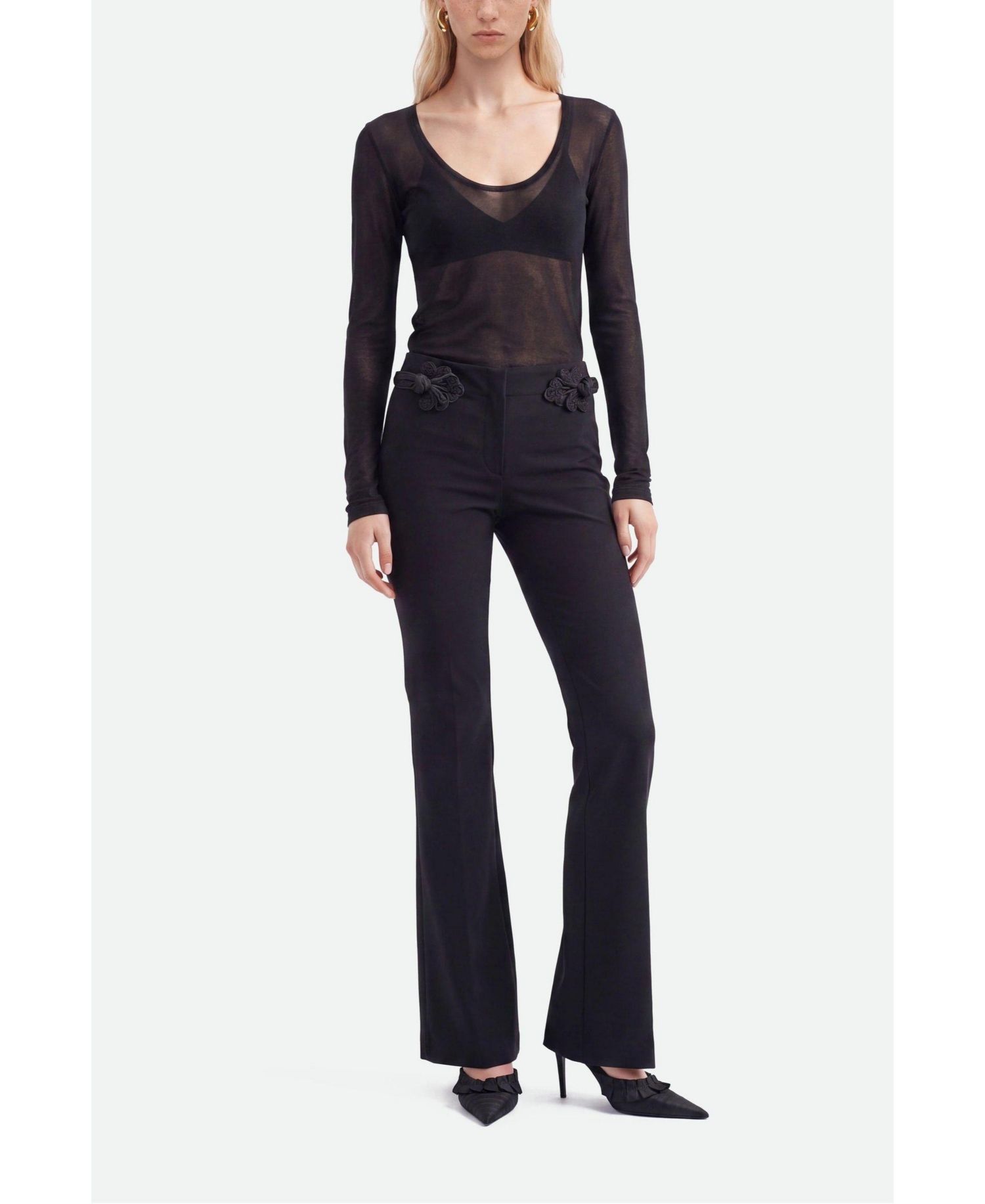 Women's Sheer Knit Top