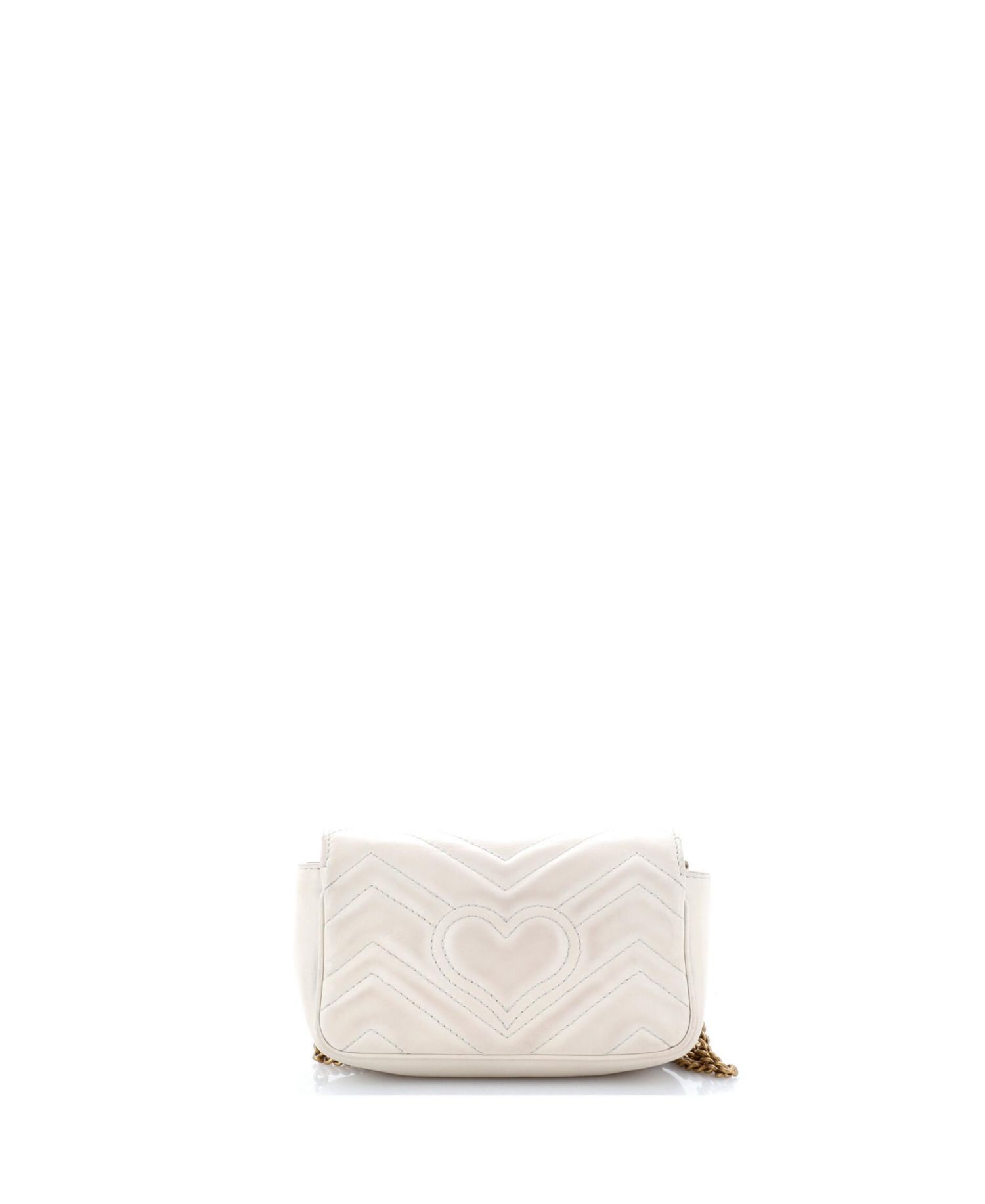 GG Marmont Super Mini Flap Matelasse Shoulder Bag