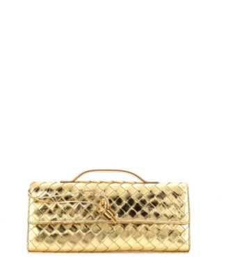 Andiamo Top-Handle Intrecciato Clutch