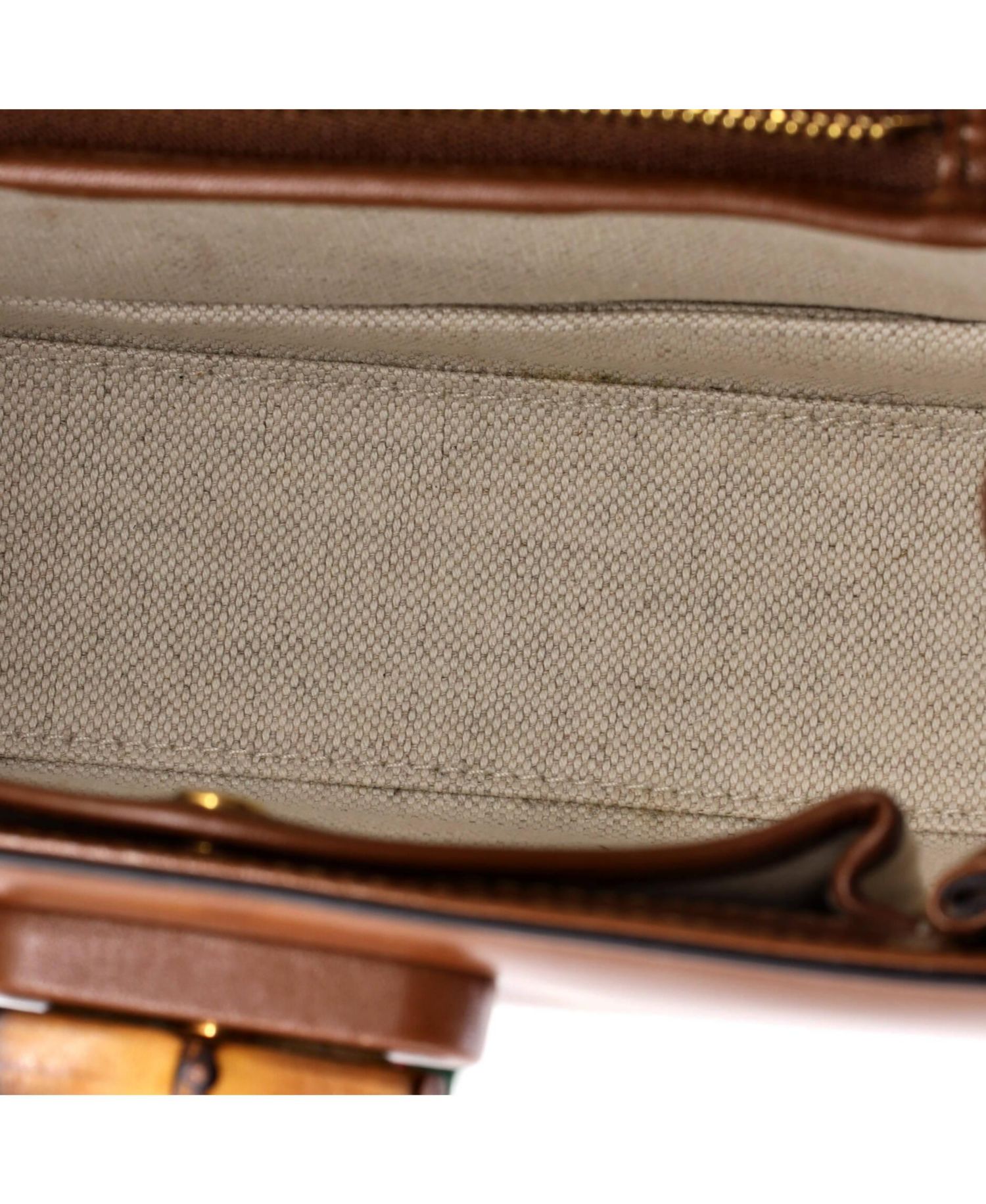 Small Bamboo 1947 Top Handle Bag Leather