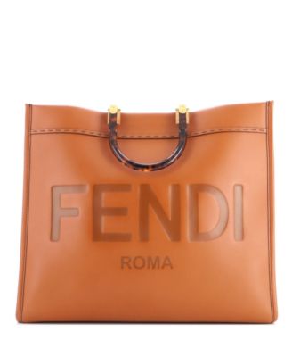 Sunshine Large Leather Shopper Tote