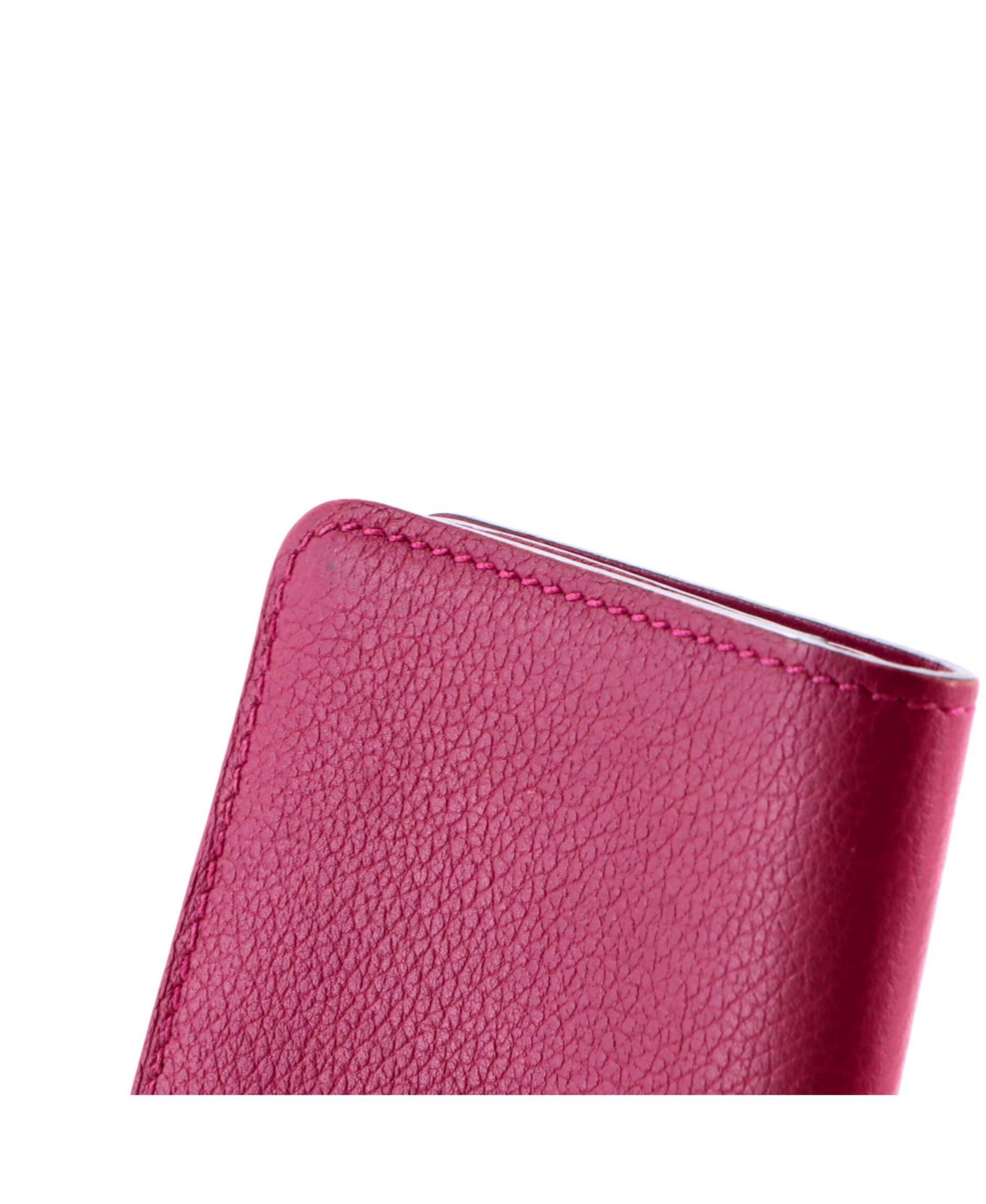 Pre-Owned HERMES Pre-Owned Hermes Dogon Card Holder Evercolor