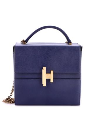 Cinhetic Top Handle Crossbody Box Bag