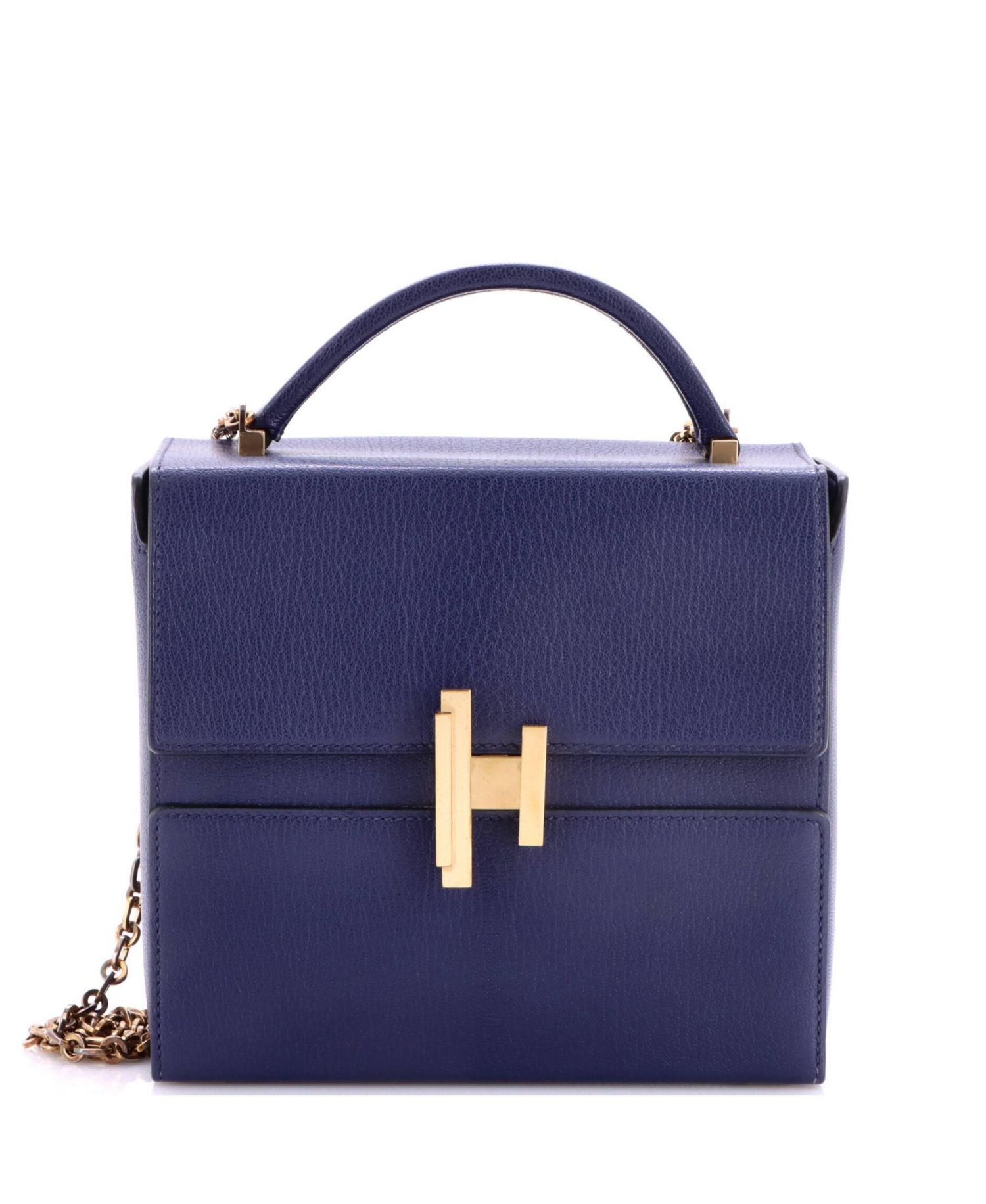 Cinhetic Top Handle Crossbody Box Bag
