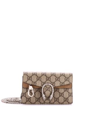 Dionysus Mini Coated-Canvas Crossbody Shoulder Bag