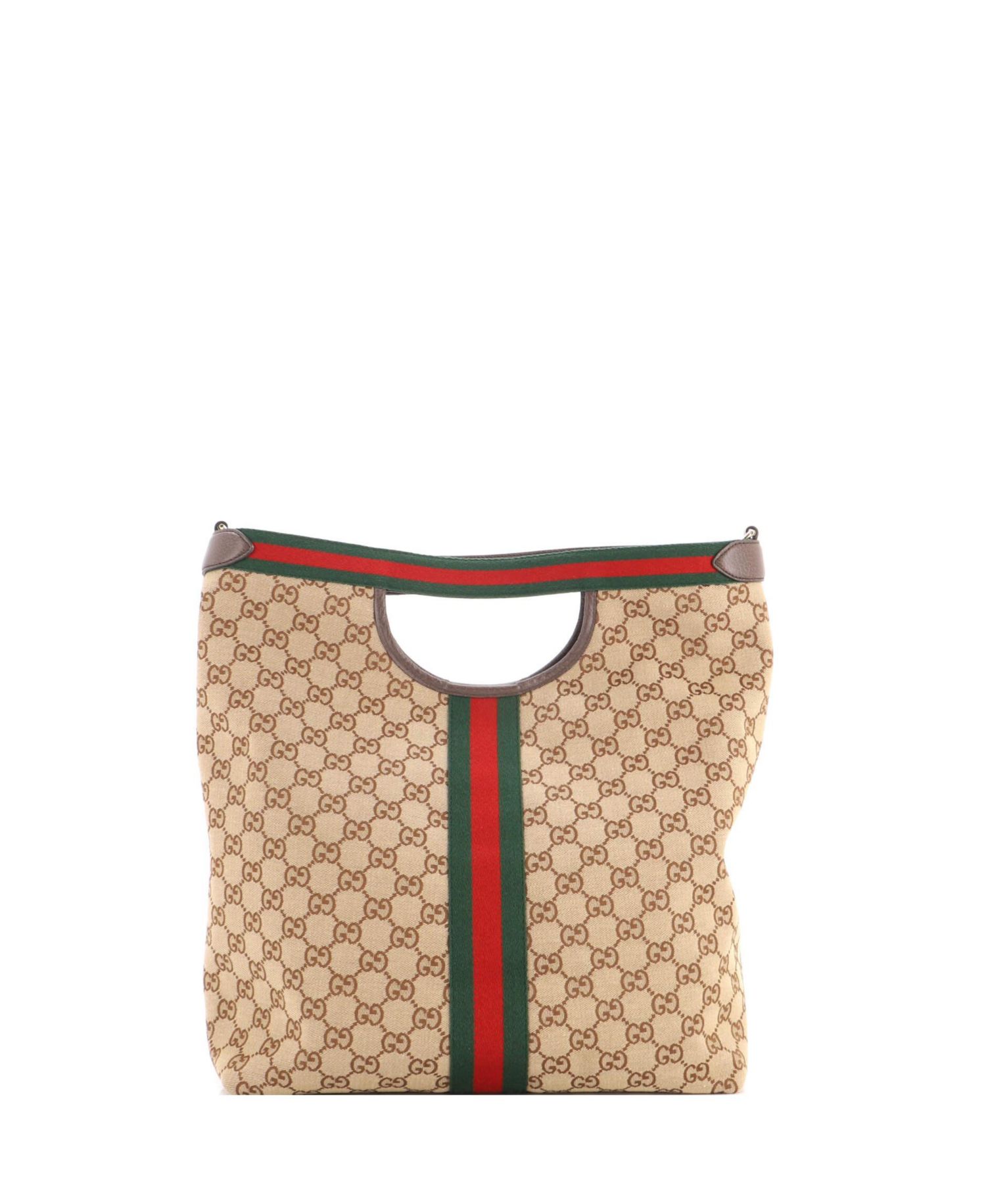 Giglio Convertible Laptop-Compatible GG Canvas Tote