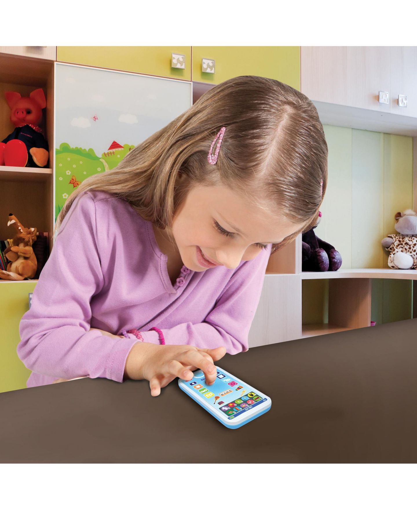 Детские игрушки Lexibook Educational Musical Set with Animals Telephone, Remote Control and Key Ring, 3-Piece Set, от 3 лет, цвет: Белый — фото 6