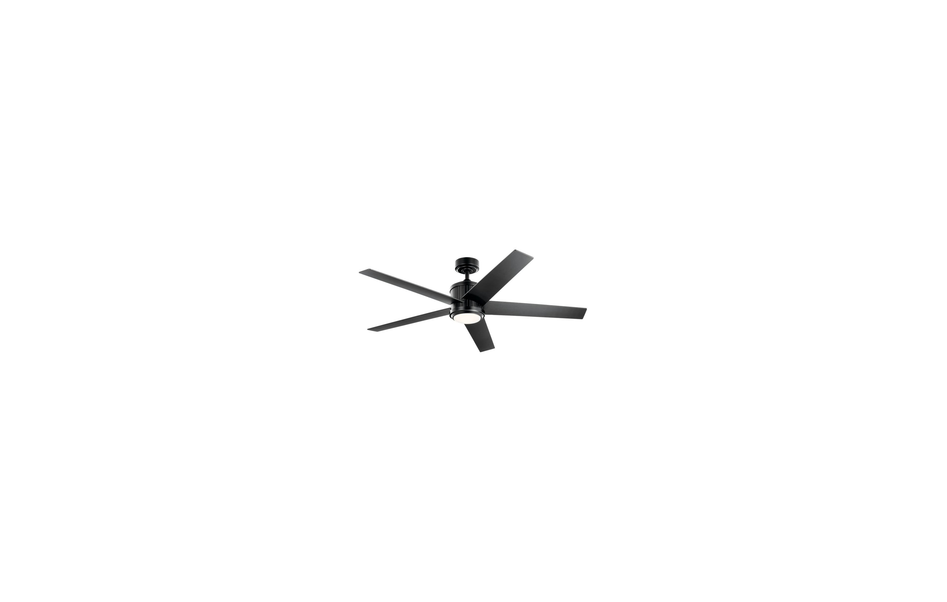 Kichler 56" Kichler Brahm Satin Led Ceiling Fan with Remote