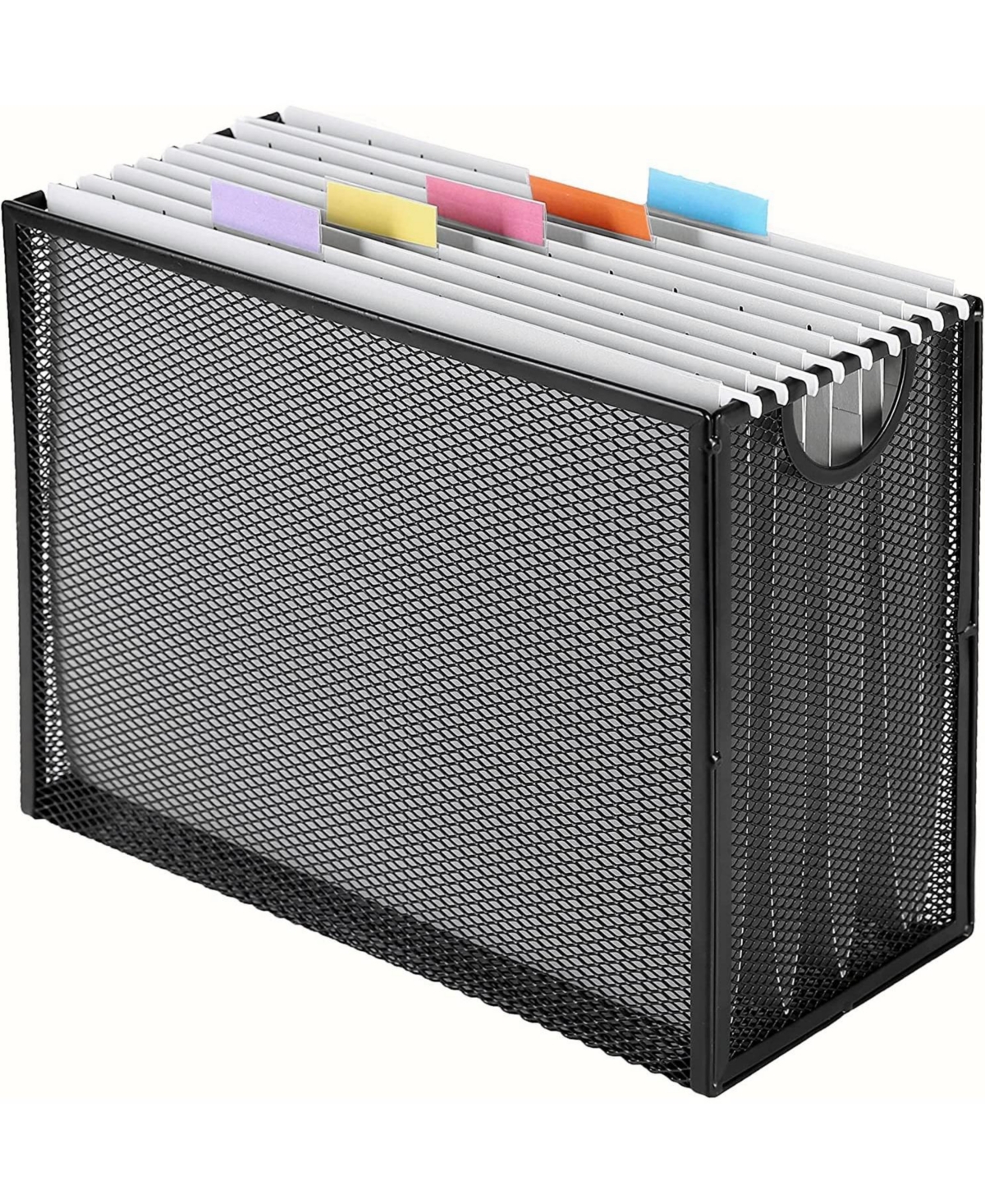 Danrong Metal Hanging File Organizer with Multiple Uses for Home Office