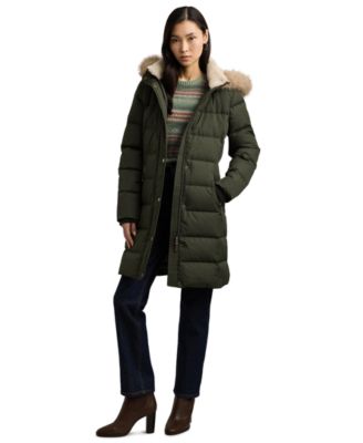 Women's Hooded Down Quilted Coat