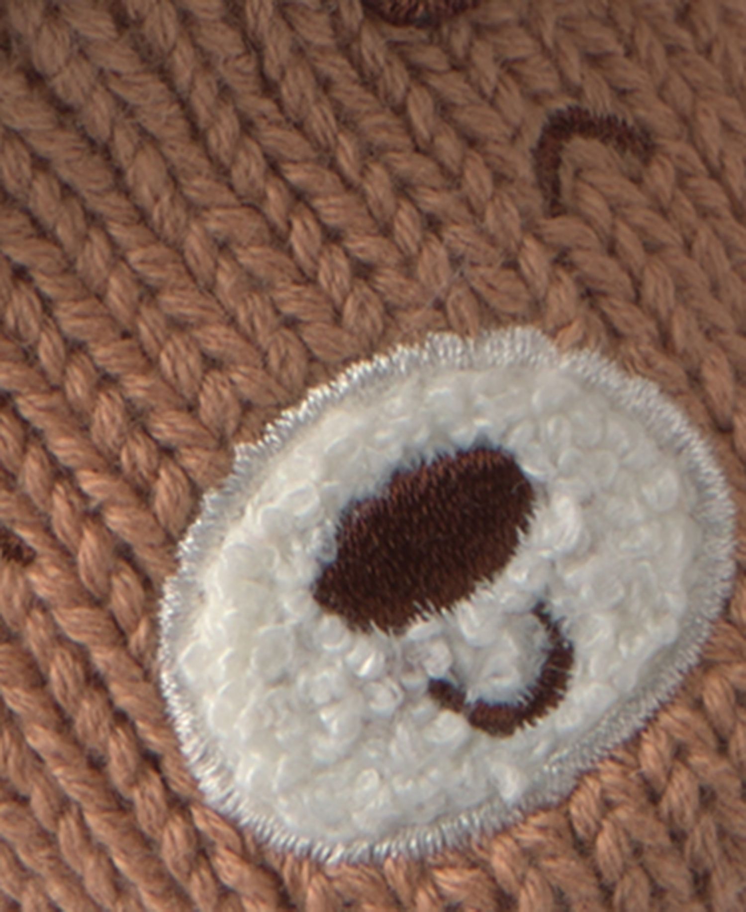 Baby Boys' or Baby Girls' Reindeer Slip-On Knit Booties