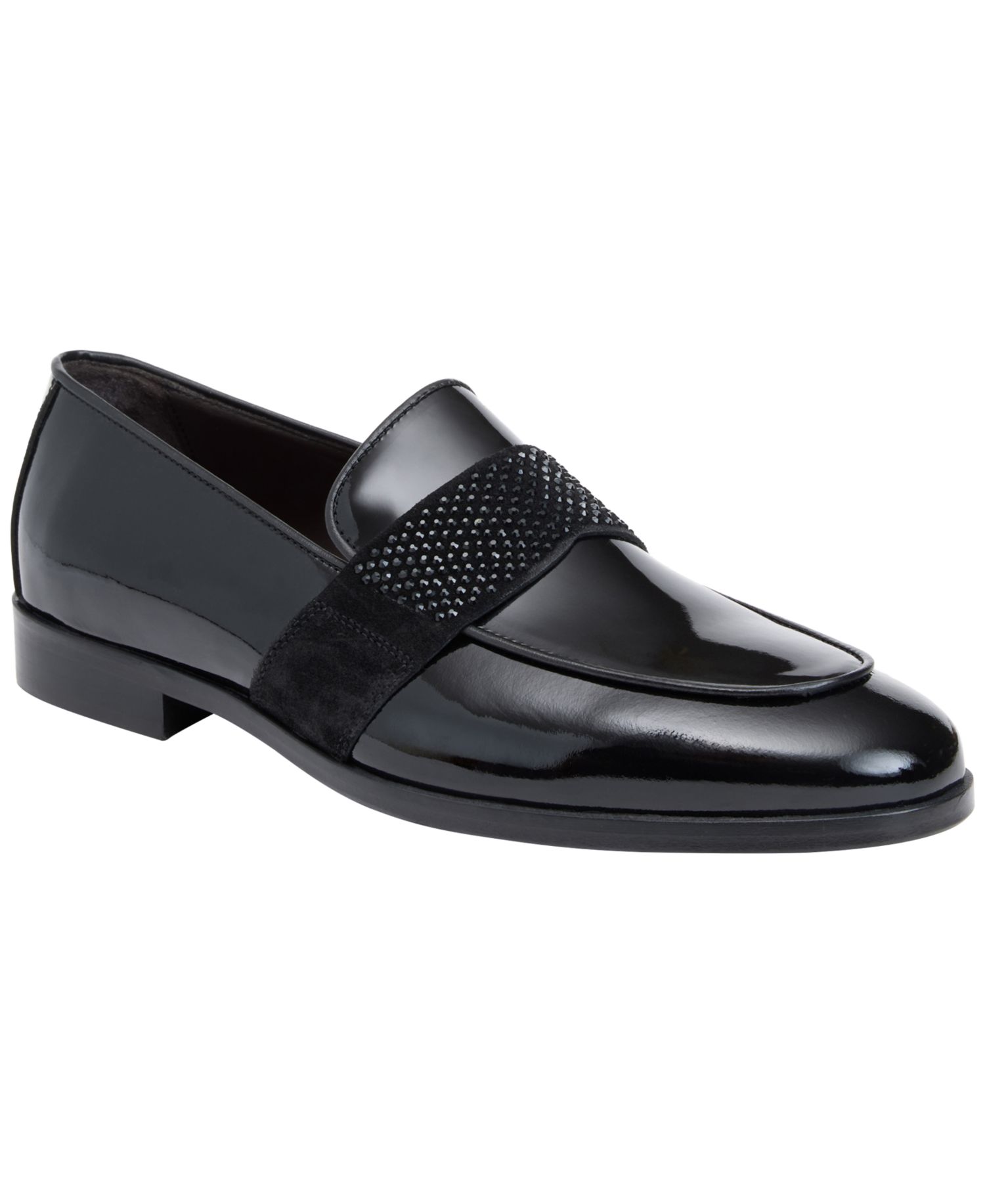 Men's Howard Patent Leather Round Toe Loafers