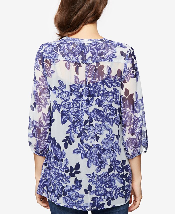 Blouse De Maternité A Pea In The Pod - Taille S, Couleur Pêche, Neuve Avec étiquettes