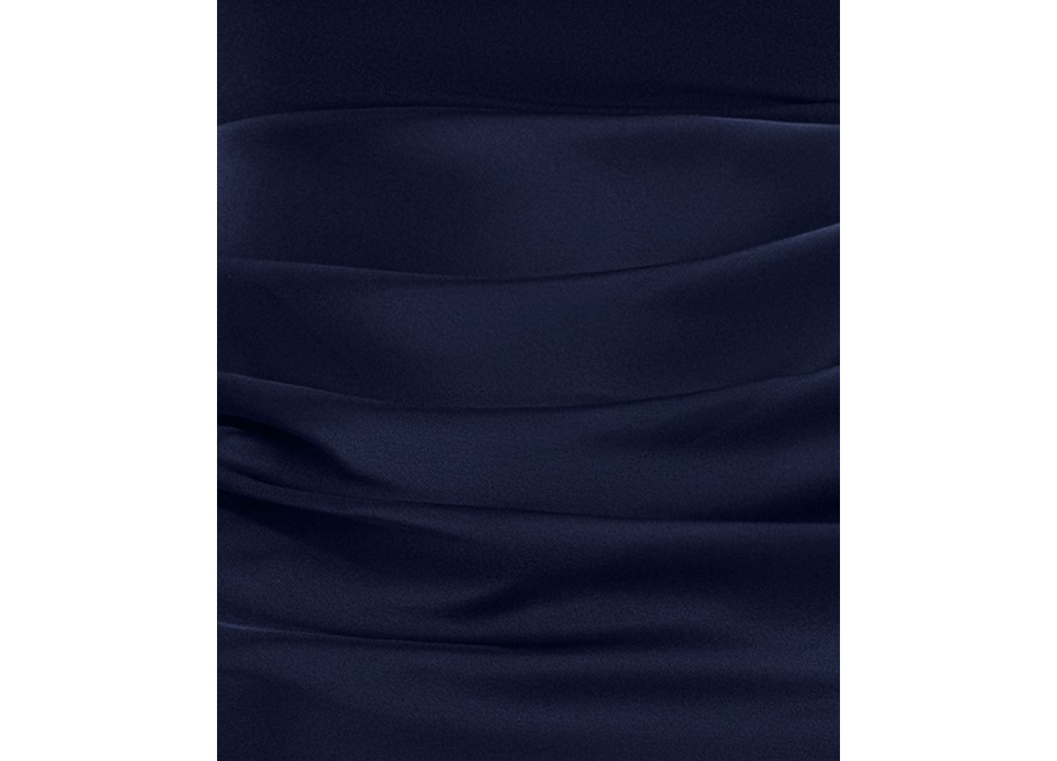 Women's Jamie Mock-Neck Satin Mermaid-Hem Gown