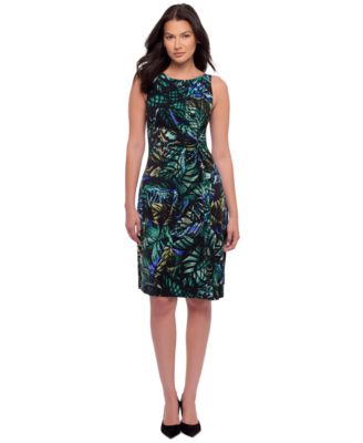 Women's Remi Floral-Print Scoop Neck Sleeveless Dress